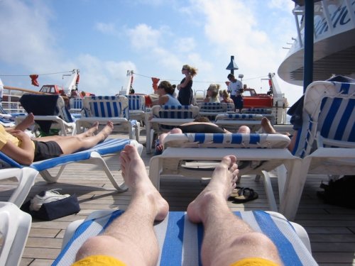relaxing